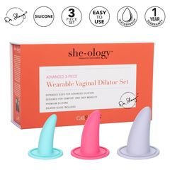 Набор She-ology из 3 разноцветных расширителей - 