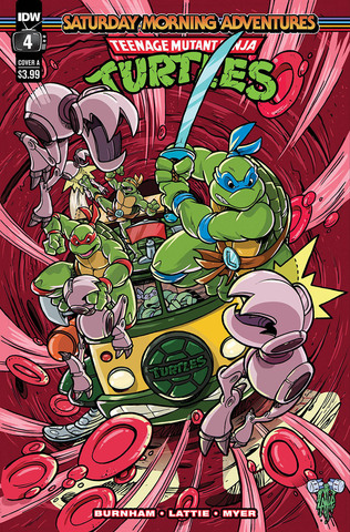 Teenage Mutant Ninja Turtles Saturday Morning Adventures #4 (Cover A)