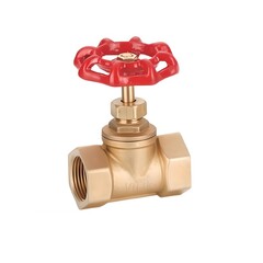 ViEiR Вентиль запорно-регулирующий латунный 1″ (GL197)