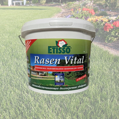 Удобрение комплексное гранулированное для газонов Etisso Rasen Vital на 100 кв.м, 3 кг