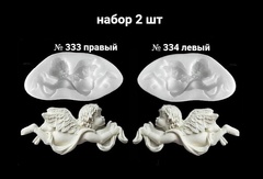 Силиконовые молды ангел левый и правый. набор