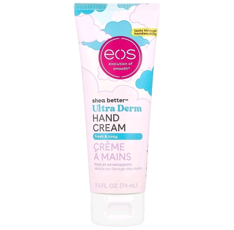 Eos, Shea Better, крем для рук Ultra Derm, свежий и уютный, 74 мл (2,5 жидк. Унции)