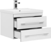 Aquanet 212878 Тумба с раковиной Aquanet Верона 58 белый (подвесная 2 ящика) (212878)