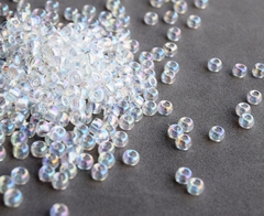 6/0 RR-0250 Transparent AB crystal