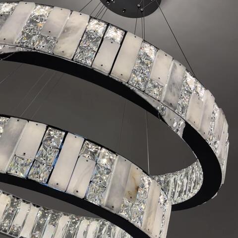 Подвесная светодиодная люстра Modelux ML.6985.800.600P CR