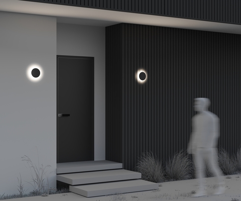 Настенный светодиодный светильник Maytoni Wald O420WL-L12GF