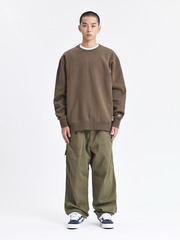 Свитшот Alpha Industries Essential Crewneck Espresso (Темно-Коричневый)