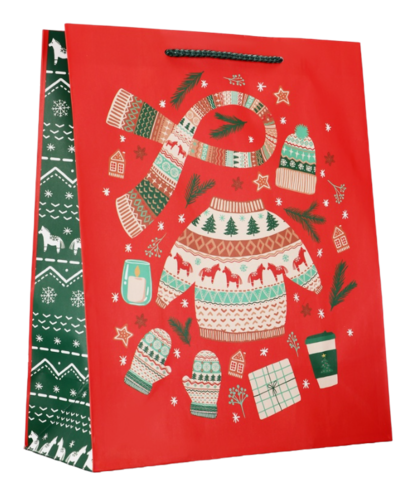 Пакет подарочный «Новый Год» 32 × 26 × 12 см