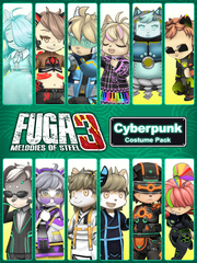 Fuga: Melodies of Steel 3 - Cyberpunk Costume Pack (для ПК, цифровой код доступа)