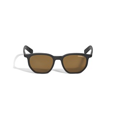 Солнцезащитные очки в черной ацетатной оправе