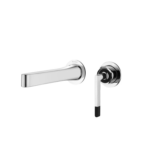 Boheme 165-CR Смеситель Boheme Duo для раковины из стены 2х-позиционный CHROME