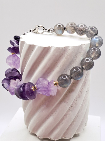 Браслет "Ночная фиалка"