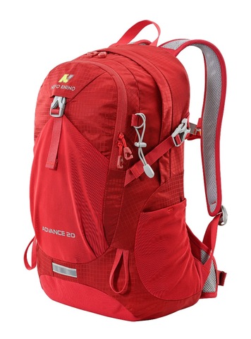 Картинка рюкзак туристический Nevo Rhino 9282-NW Red - 12