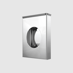 Диспенсер гигиенических пакетов нерж. сталь NOFER 04050.B глянцевый