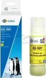 Совместимые чернила G&G GG-108Y (C13T09C44A / 108Y) для Epson Ecotank L8050, L18050, 70 мл, желтый