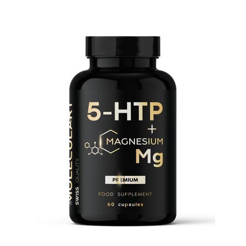 5-HTP с магнием и шафраном, 90 капсул