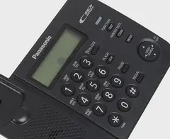 Телефон проводной Panasonic KX-TS2356RUB черный — фото 4
