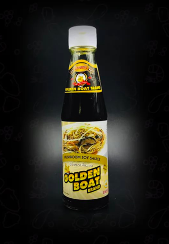 Соус соевый грибной Golden Boat, 300 мл / Premium Mushroom Soy Sauce