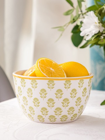 Салатник порционный 13см Certified Int Подсолнухи листья