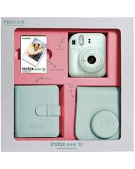 Fotoaparat \ Фотоаппарат  INSTAX MINI 12 MINT GREEN-BUNDLE BOX