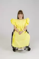 Платье детское с объемными рукавами PEOPLE