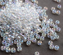 6/0 RR-0250 Transparent AB crystal