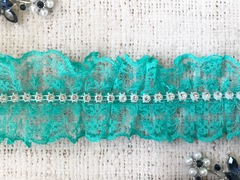 Тесьма текстиль ажурная, ш. 5 см.