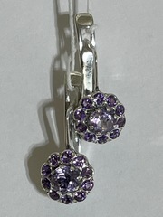 Розита (серьги  из серебра)