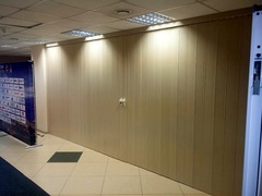 Перегородки гармошки без витражей