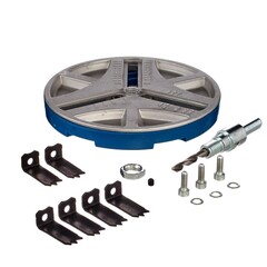 35-5-001 Коронка кольцевая регулируемая по гипсокартону и фанере, диаметр от 45мм до 130мм (РемоКолор)