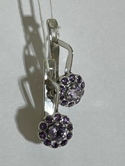 Розита (серьги  из серебра)