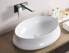 BelBagno BB1389 Раковина керамическая накладная, овальная 520x370x140