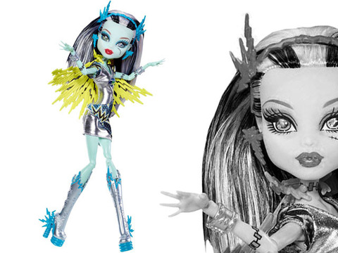 Раскраски Monster High Френки Штейн