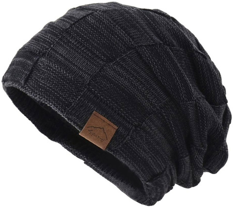 Картинка шапка-бини Skully Wear ZZM-998 5(graphite) - 3