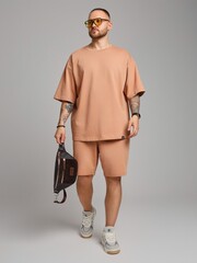 Костюм мужской Азарт-4 Виотекс КОРИЧНЕВЫЙ