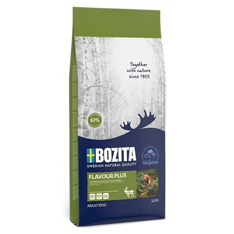 Bozita Flavour Plus 23/12 Сухой корм для взрослых собак с нормальным уровнем активности с мясом оленя