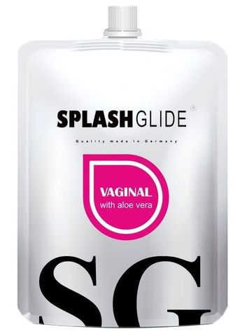 Ухаживающий лубрикант на водной основе Splashglide Vaginal With Aloe Vera - 100 мл.