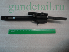 Цилиндр в сборе с муфтой, УСМ и рычагом взведения МР-61С