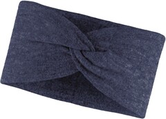 Шерстяная повязка на голову Buff Merino Fleece Headband Navy
