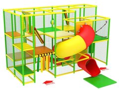Детский игровой лабиринт «Маугли» 15,9 м² (5,5*4,4*3.4 м)