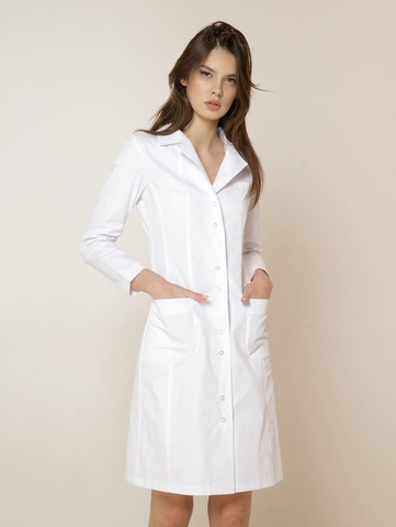 Халат женский м169 сансара белый