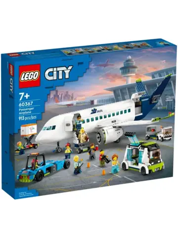 Конструктор City 60367 Пассажирский самолет