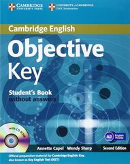 Objective Key Student's Book without Answers with CD-ROM 2nd Edition