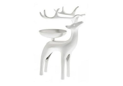 Подсвечник Серебряный олень Petra, 10см