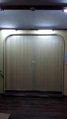 Перегородки гармошки без витражей