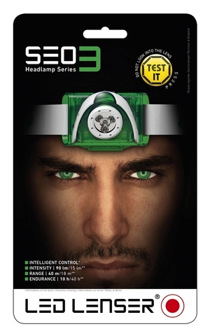 Фонарь светодиодный налобный Led Lenser SEO3