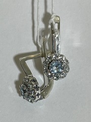 Розита (серьги  из серебра)