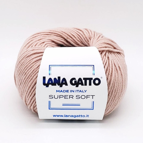 Пряжа Lana Gatto Supersoft 14315 розовый беж