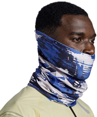 Картинка бандана-труба Buff Thermonet Briky Cobalt - 3