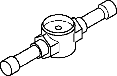 Danfoss 014L0191 Смотровое стекло SGP 6s N